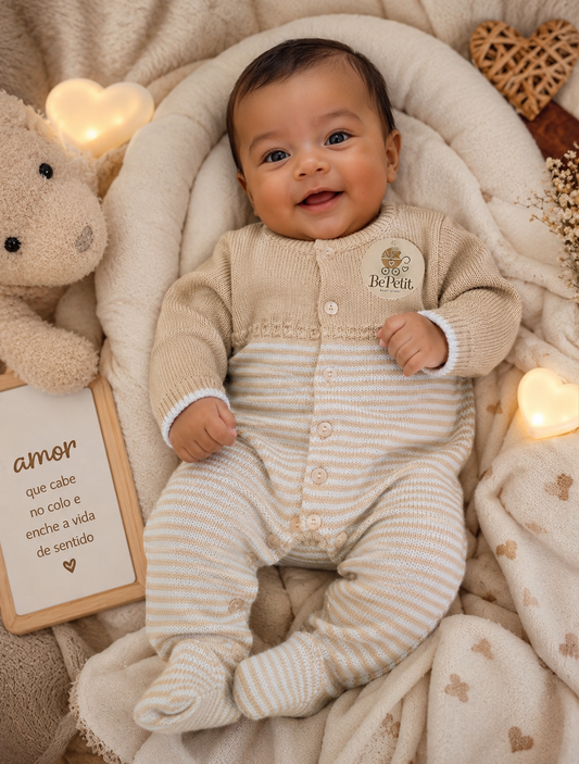 Babygrow malha algodão