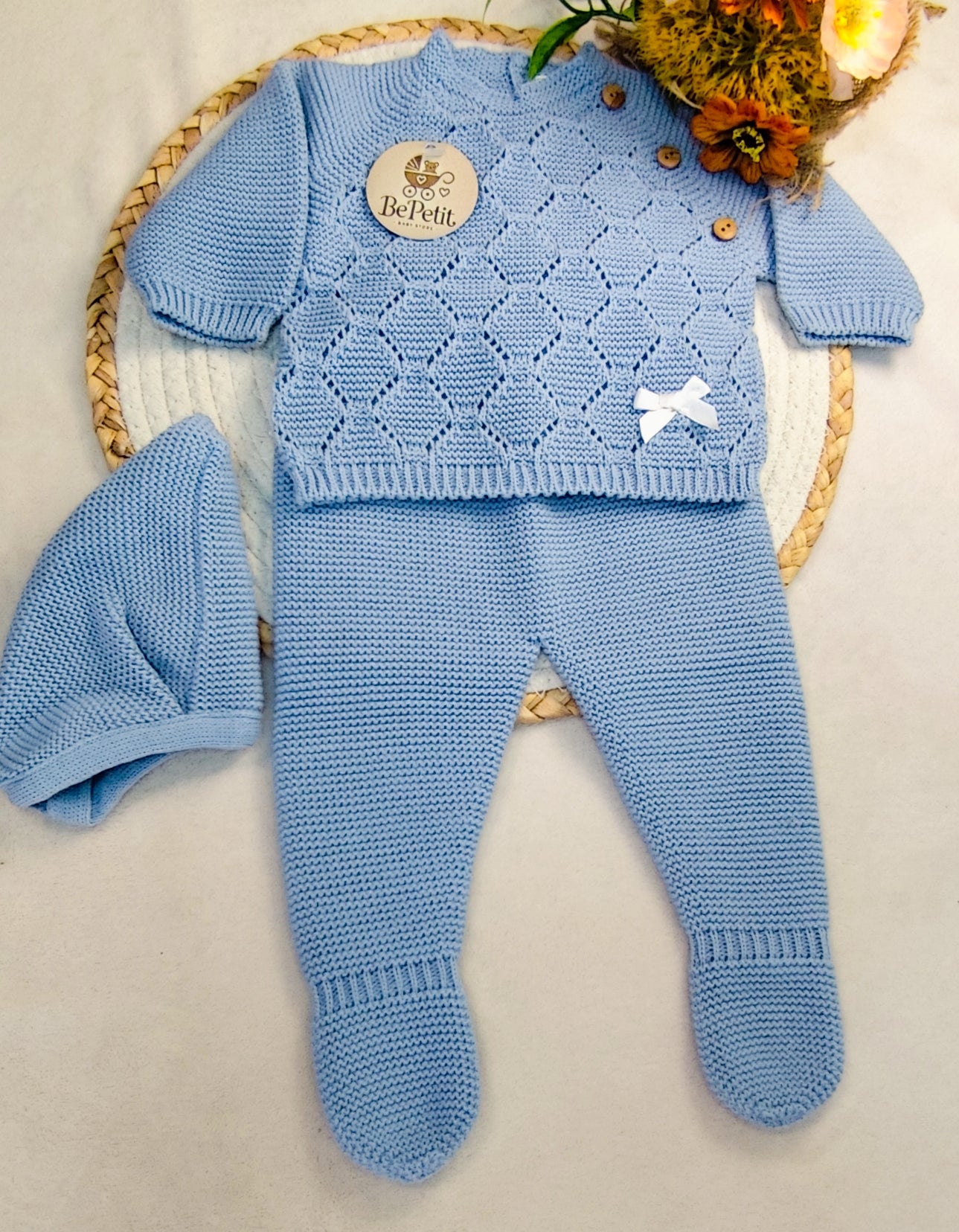 Conjunto malha botões
