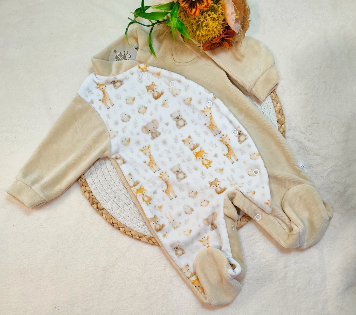 Babygrow veludo