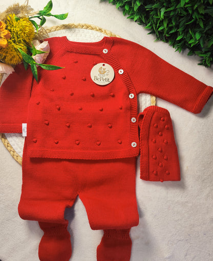 Conjunto malha pipoca