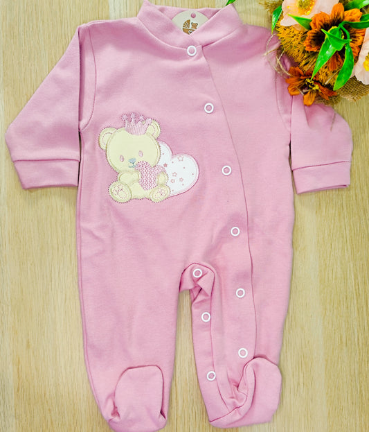 Babygrow ursinho coração