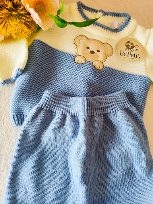 Conjunto 3 peças azul