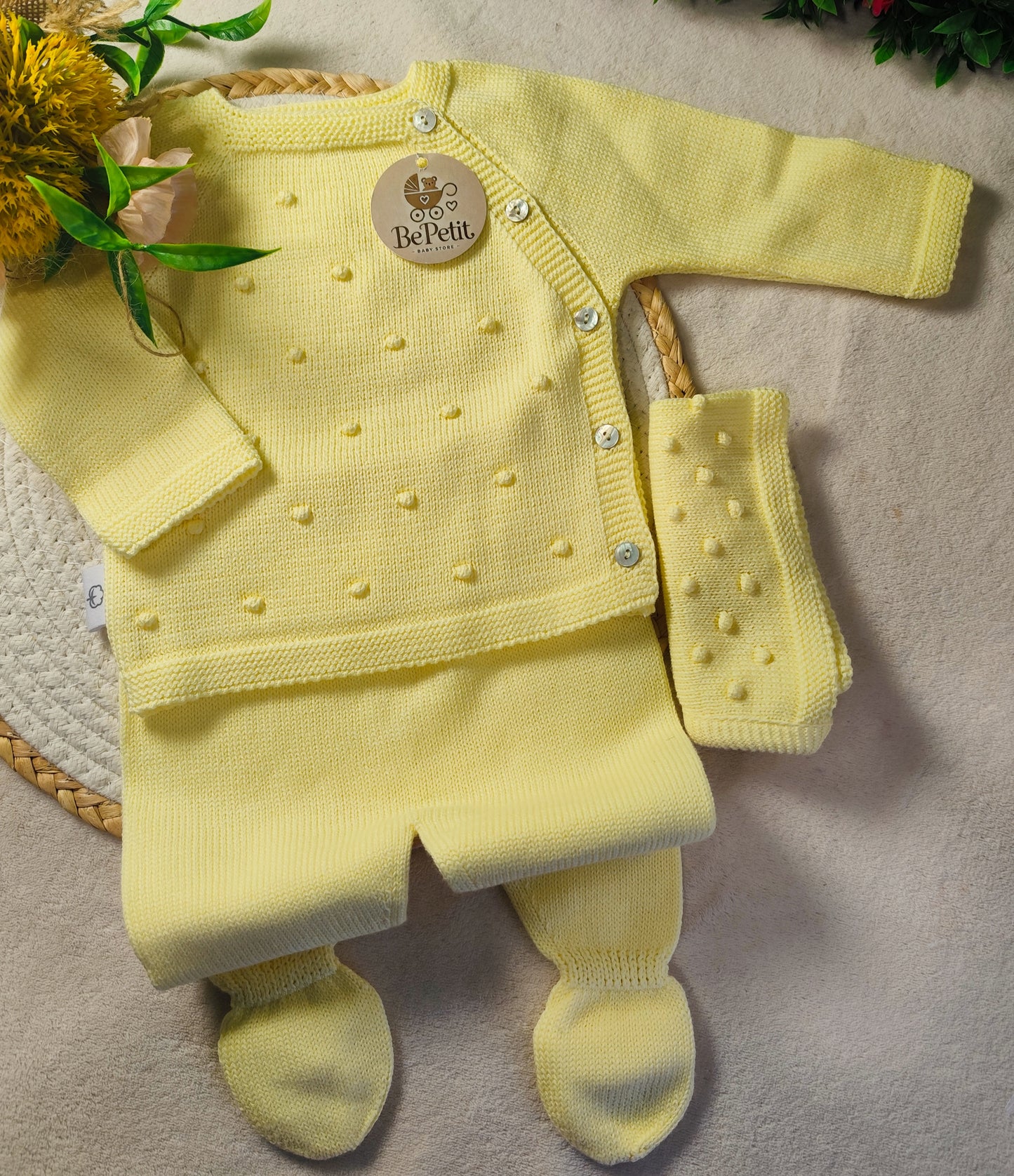 Conjunto malha pipoca