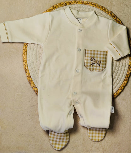 Babygrow algodão Pérola