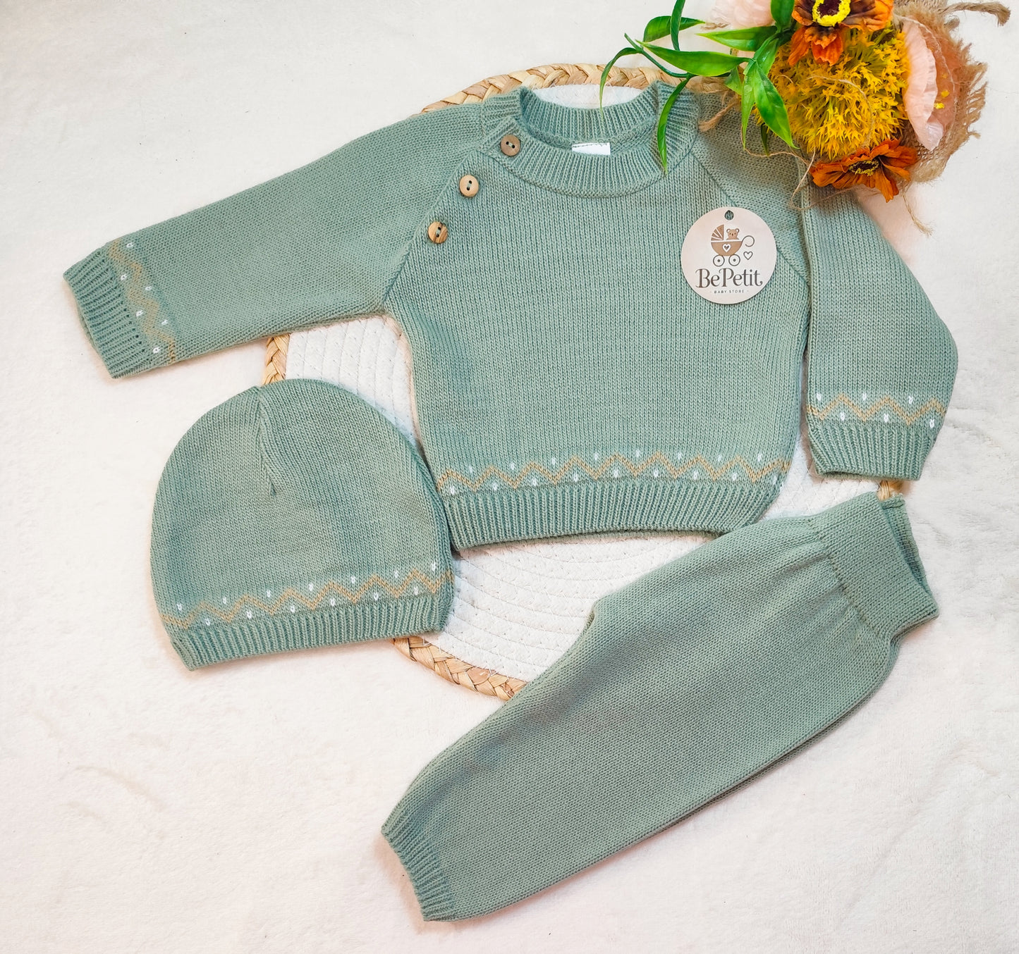 Conjunto malha 3 peças