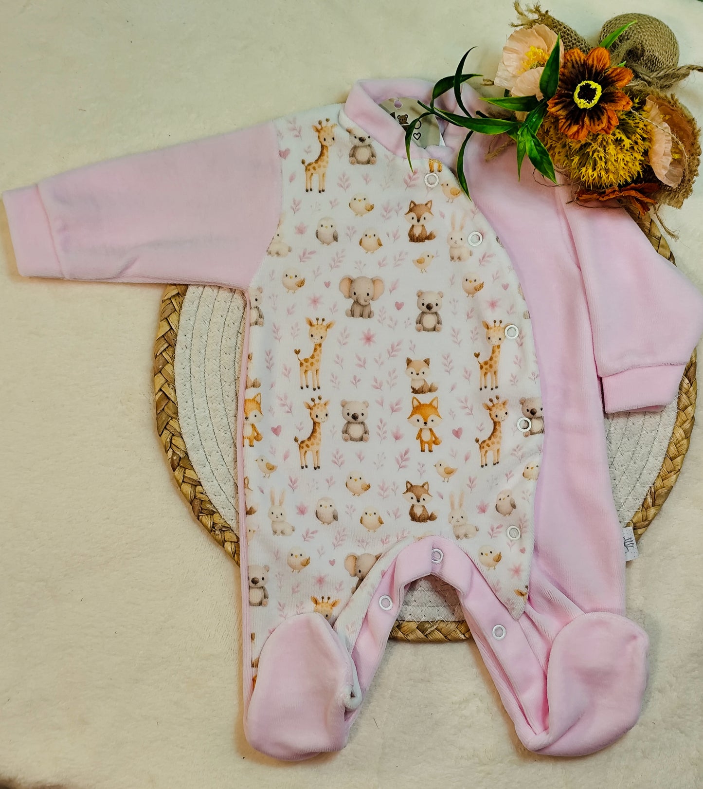 Babygrow veludo