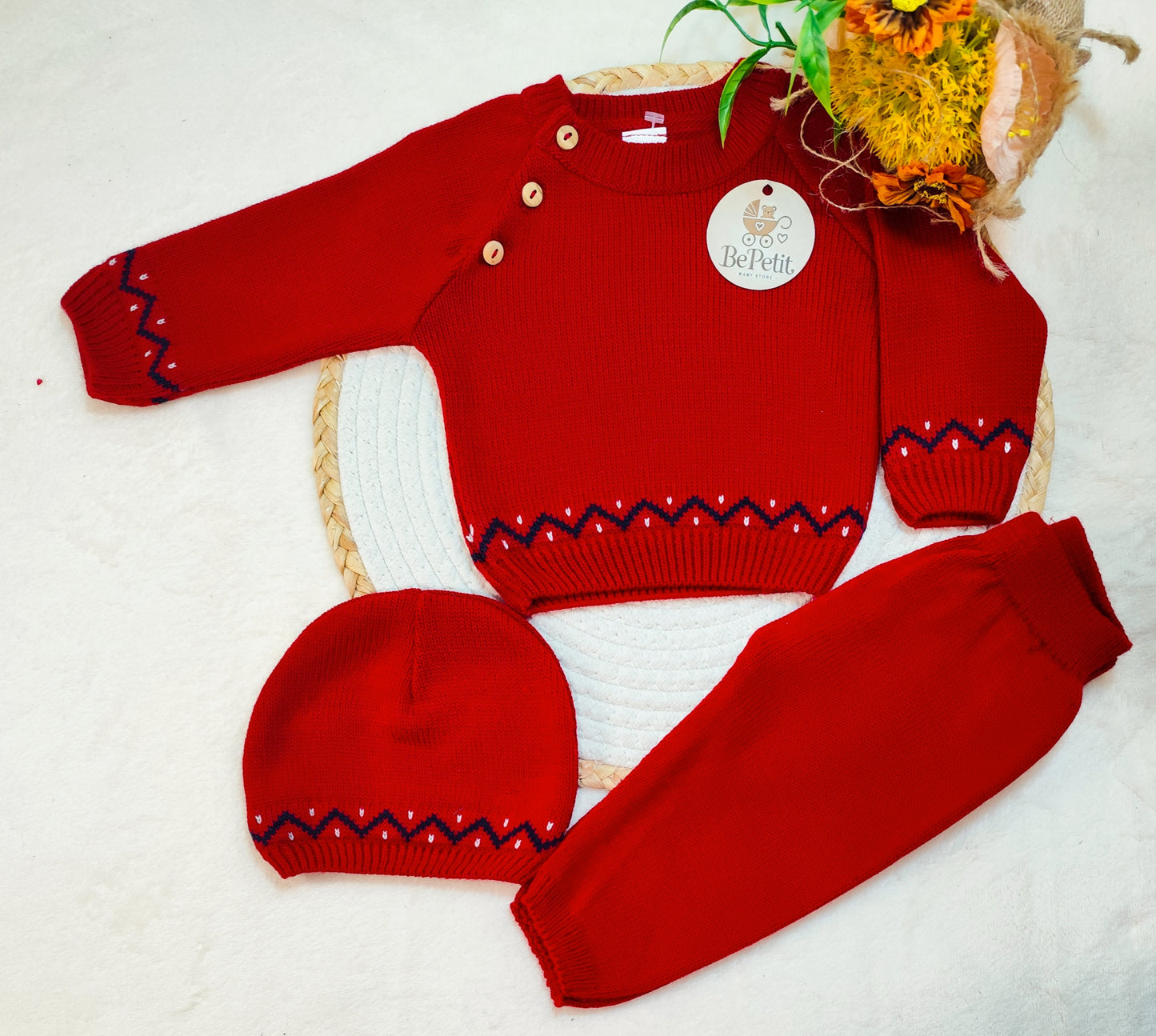 Conjunto malha 3 peças