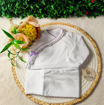 Conjunto de interiores body e calça s/ carda