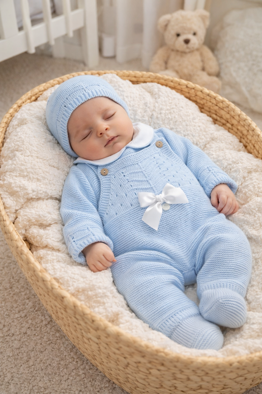 Conjunto de 3 peças malha lacinho