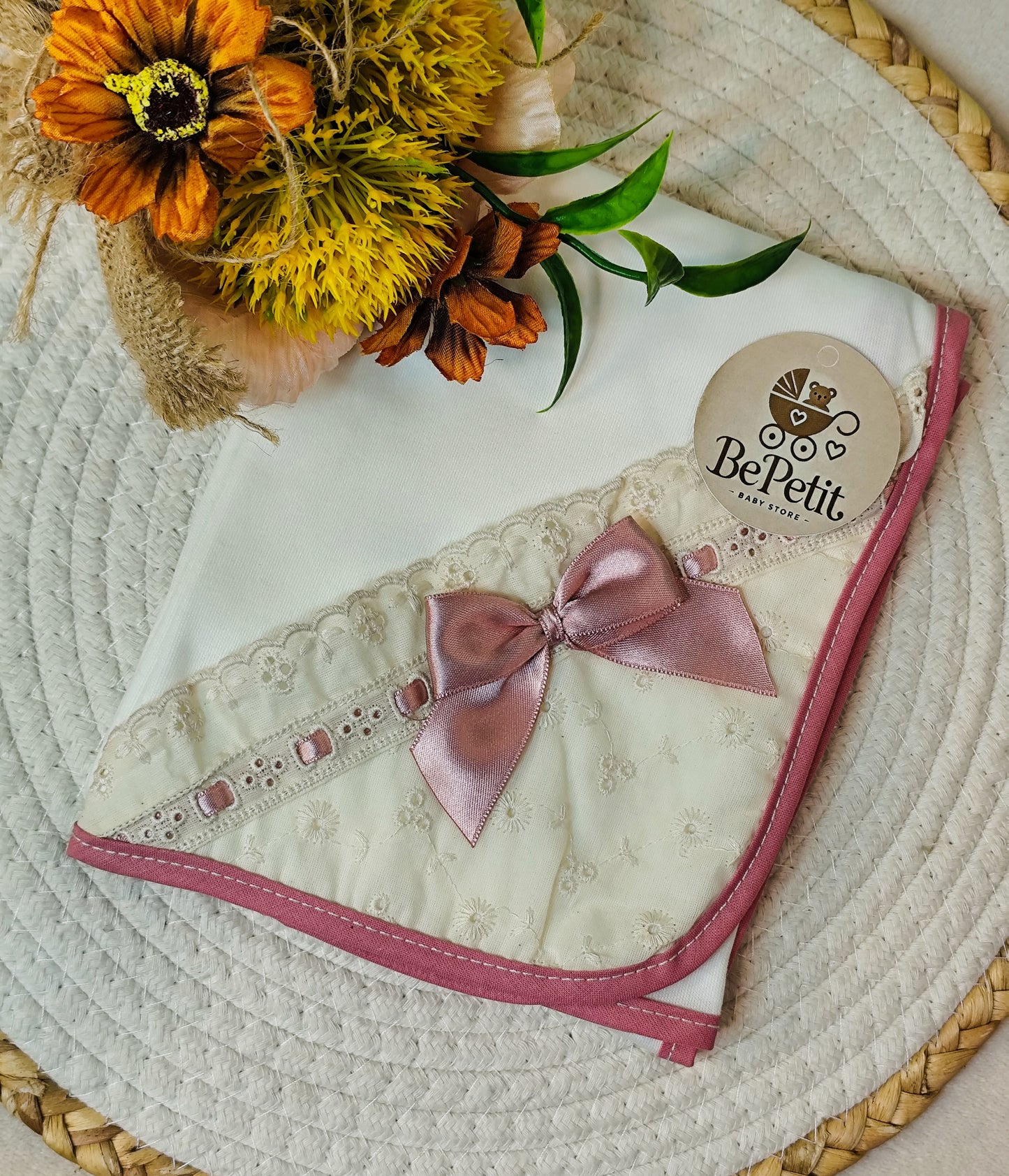 Enxoval saída de maternidade rosa