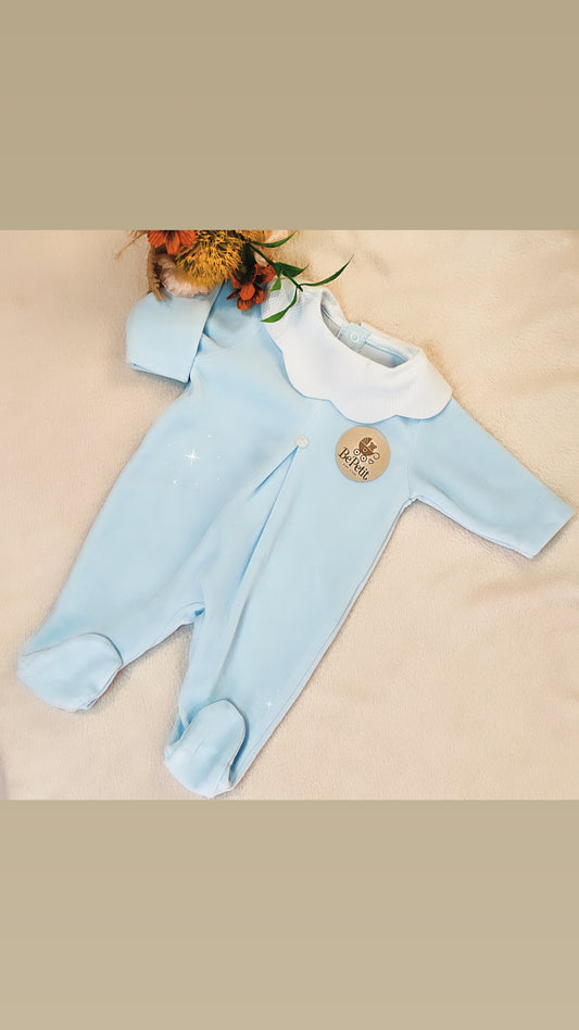 Babygrow veludo gola