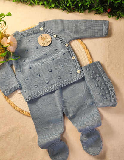 Conjunto malha pipoca