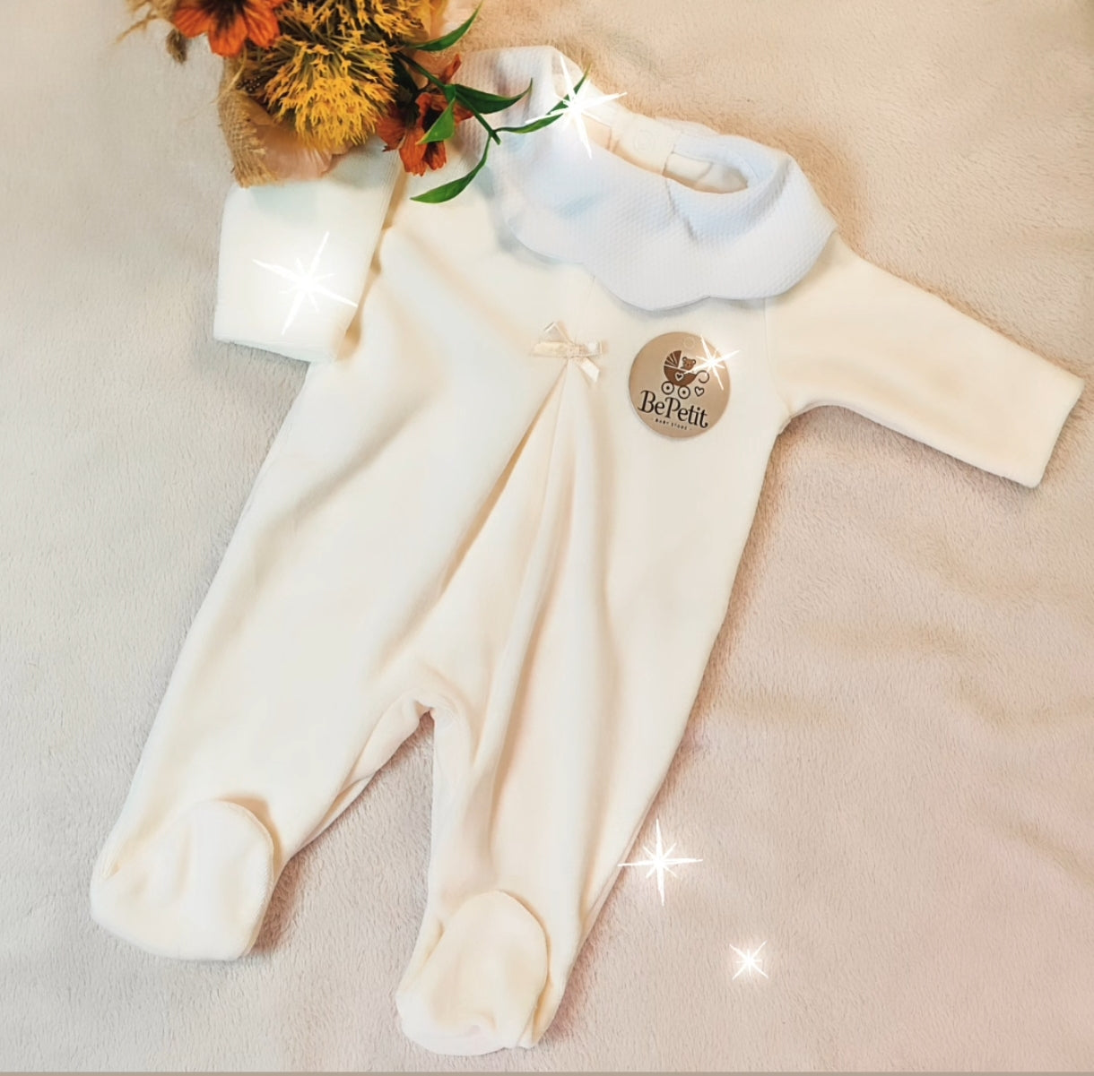 Babygrow veludo gola