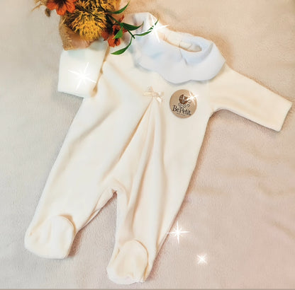 Babygrow veludo gola