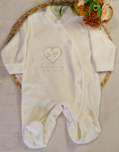 Conjunto "Amor do Papai e da Mamãe" – 5 Peças