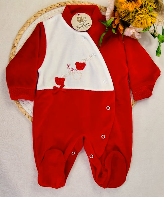 Babygrow veludo