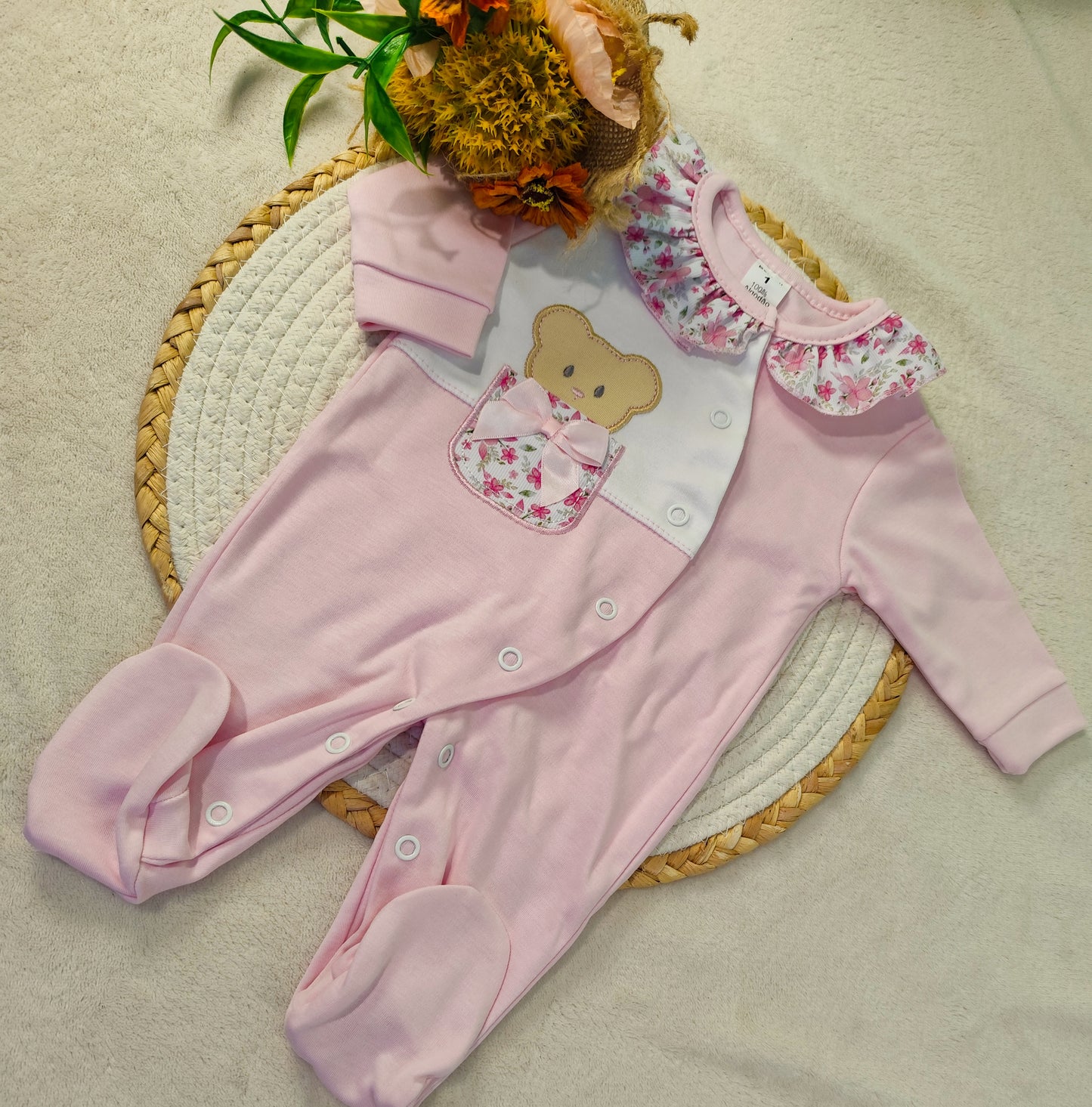 Babygrow ursinho gola