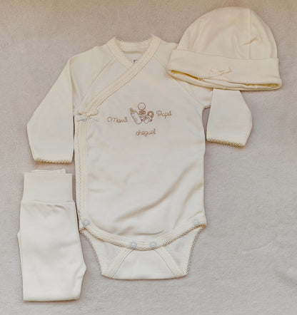 Conjunto primeira roupinha 5 peças