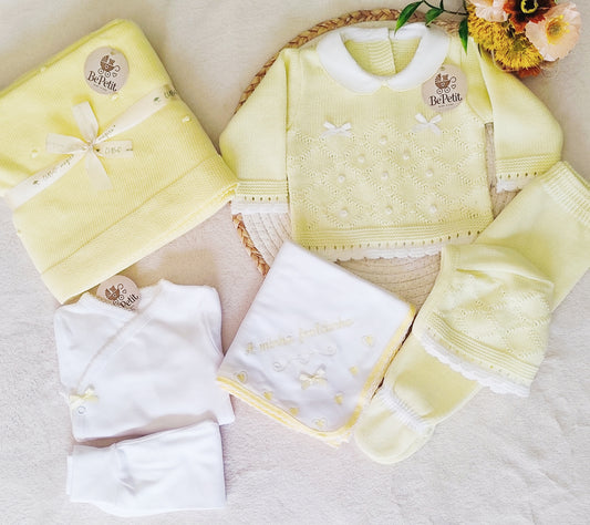Kit maternidade amarelo