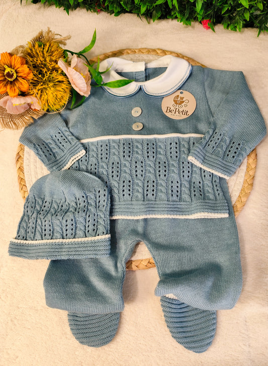 Conjunto saída maternidade algodão