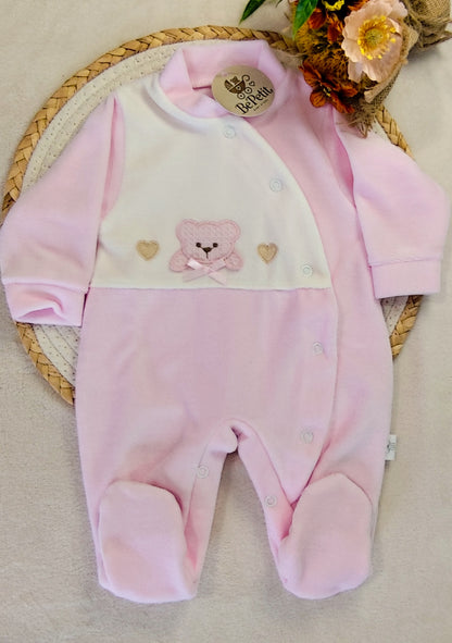 Babygrow urso coração