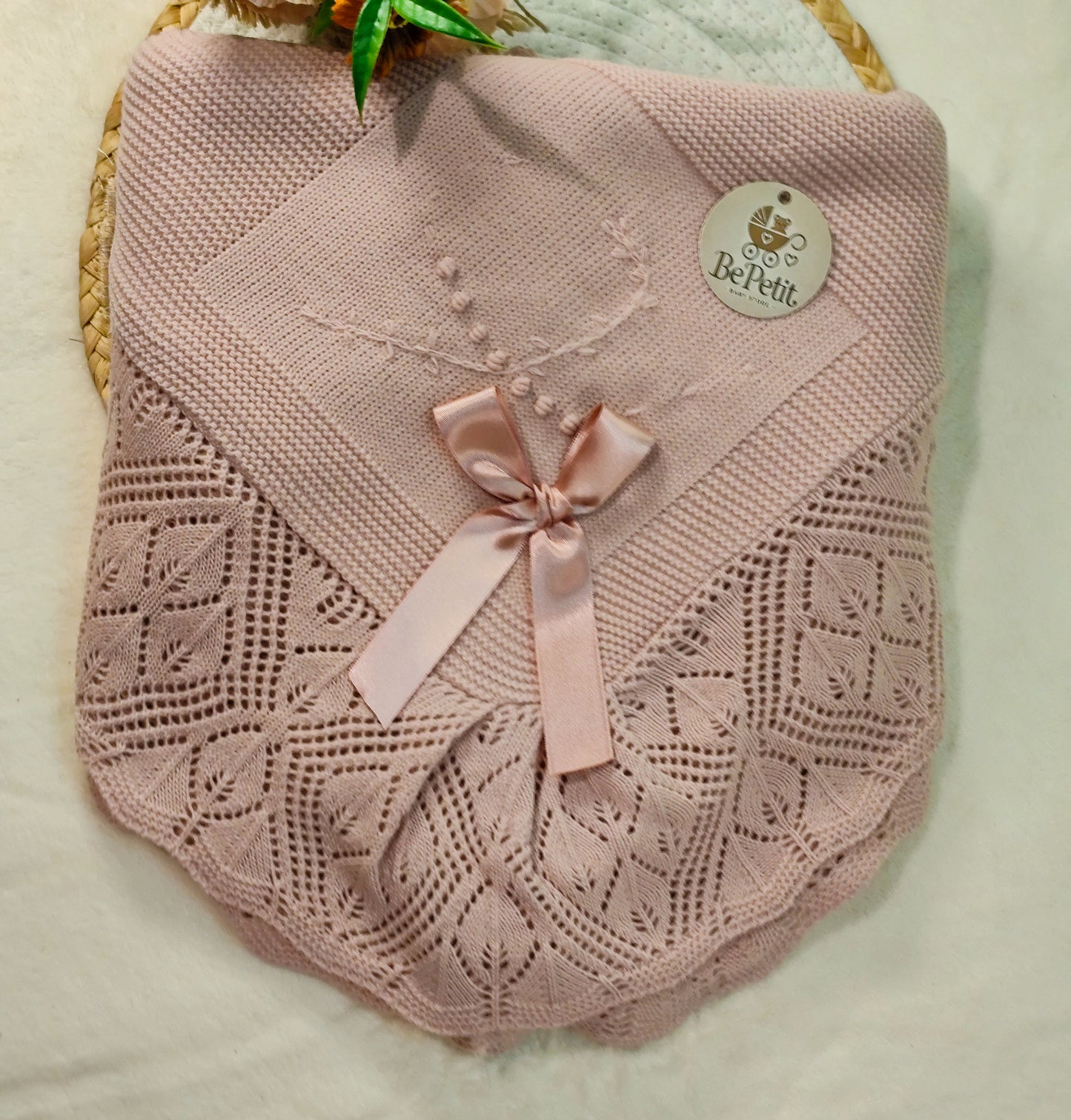 Enxoval saída de maternidade rosa