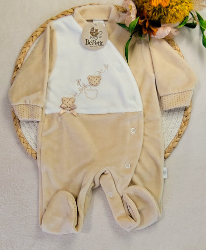 Babygrow veludo