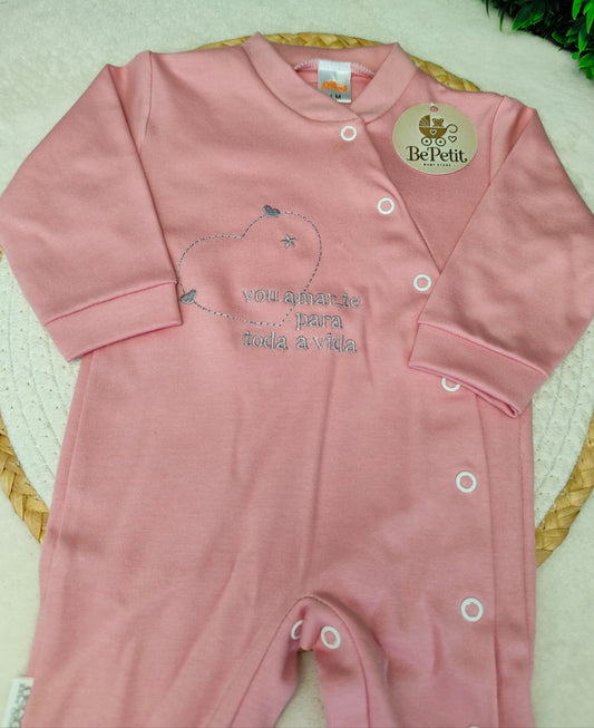 Babygrow algodão Amo-te