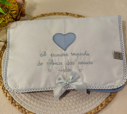 Conjunto primeira roupinha amor das nossas vidas
