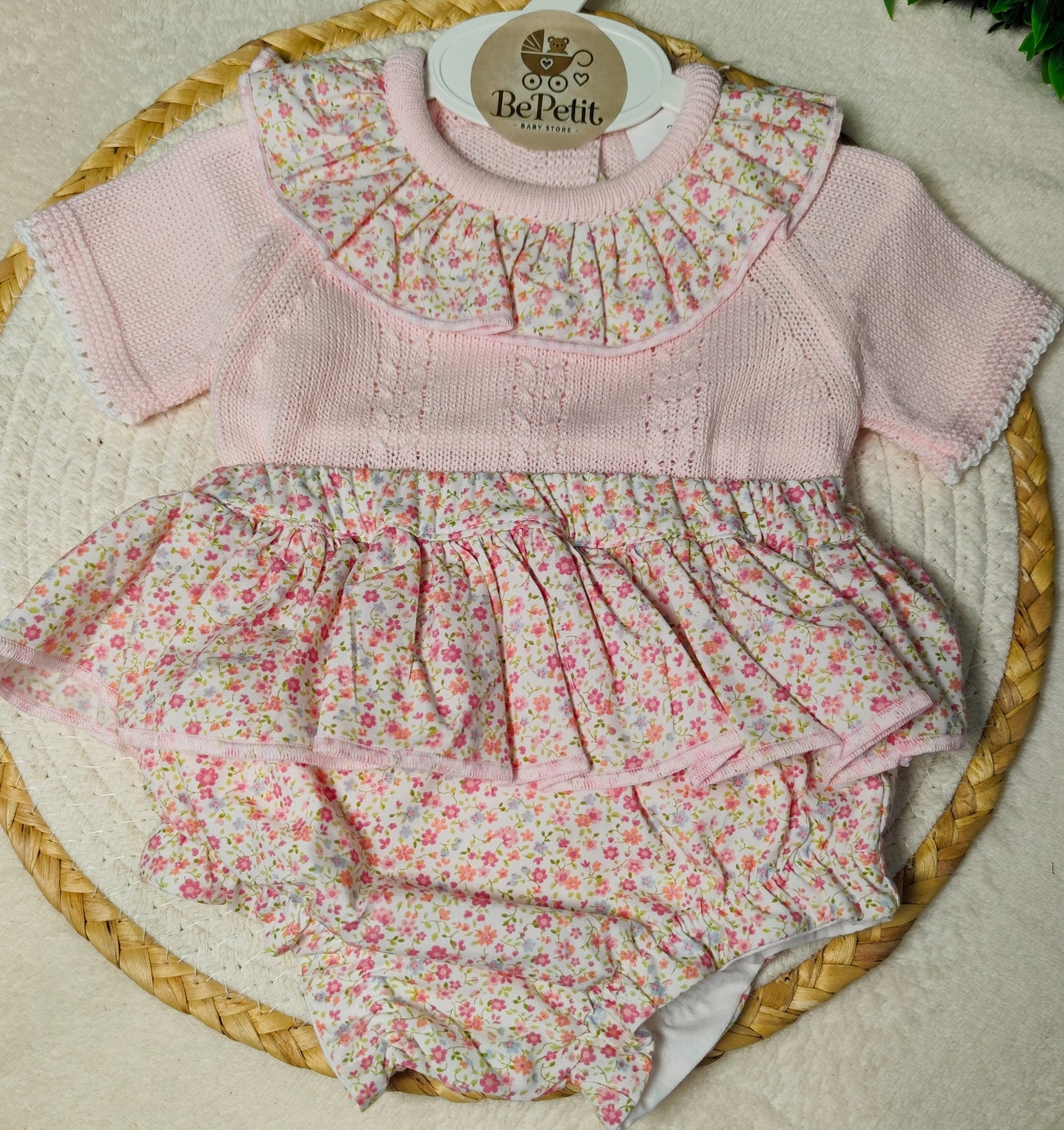 Conjunto fofo floral