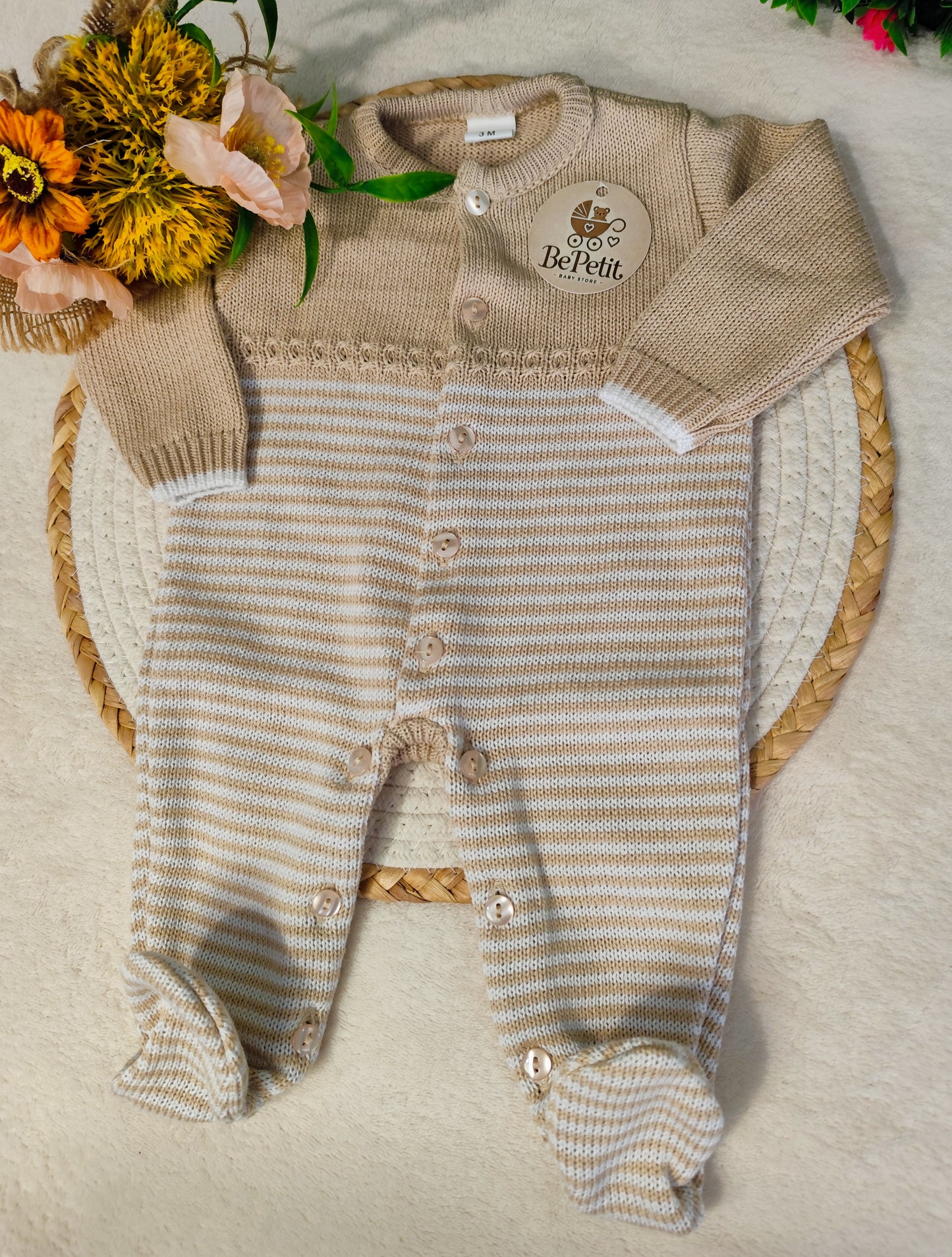 Babygrow malha algodão