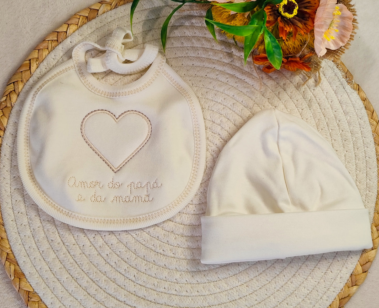 Conjunto "Amor do Papai e da Mamãe" – 5 Peças