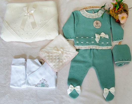 Kit maternidade laço